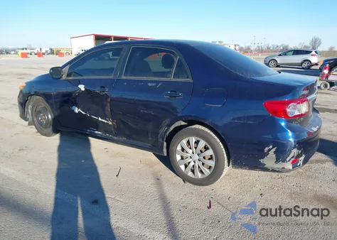 2012 Toyota Corolla S/Le из США, поврежденный, VIN JTDBU4EE9C9171273